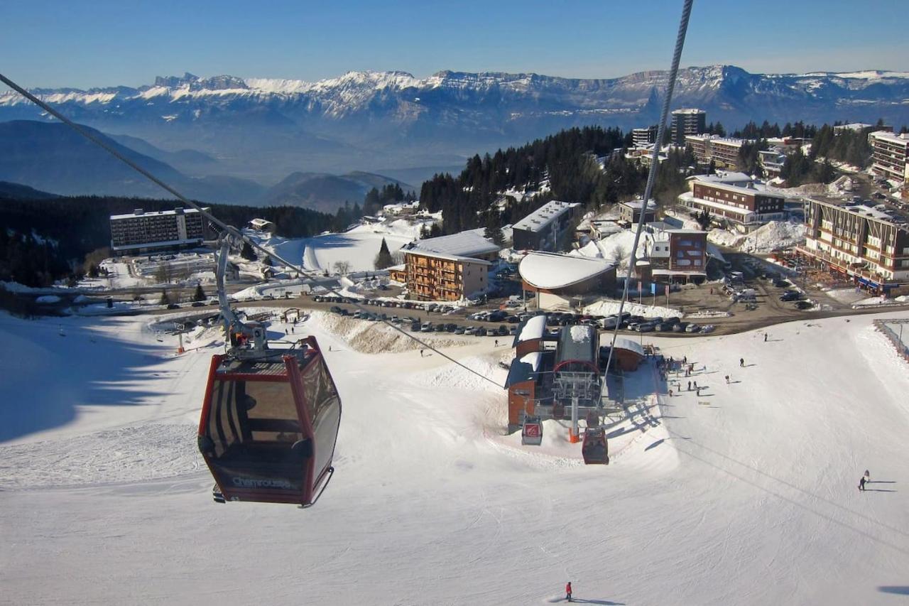 Charmant Studio Cabine Cocoon A 100 M Des Pistes Chamrousse Exterior photo